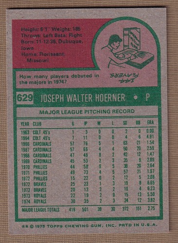 1975 Topps Baseball (529-660) * You Pick * Conditions Listed - Picture 191 of 245