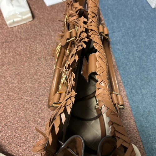 MICHAEL KORS Brown braided basket bag large - Picture 7 of 10