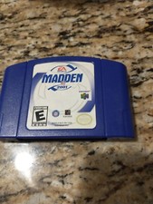 Madden 2001 NFL Football Nintendo 64 N64 Original Authentic Genuine Game