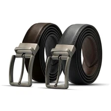 Reversible Belt for Men's, Casual Dress belt for mens, Handmade Genuine leather