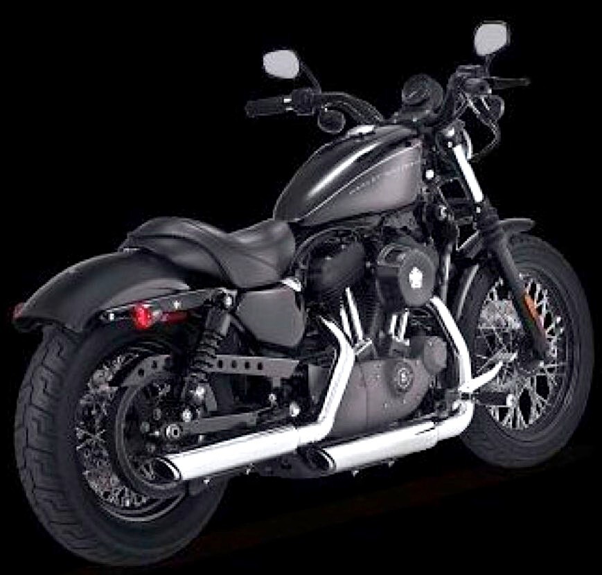 Vance&Hines VAH Twin Slash Slip-Ons Harley-Davidson
