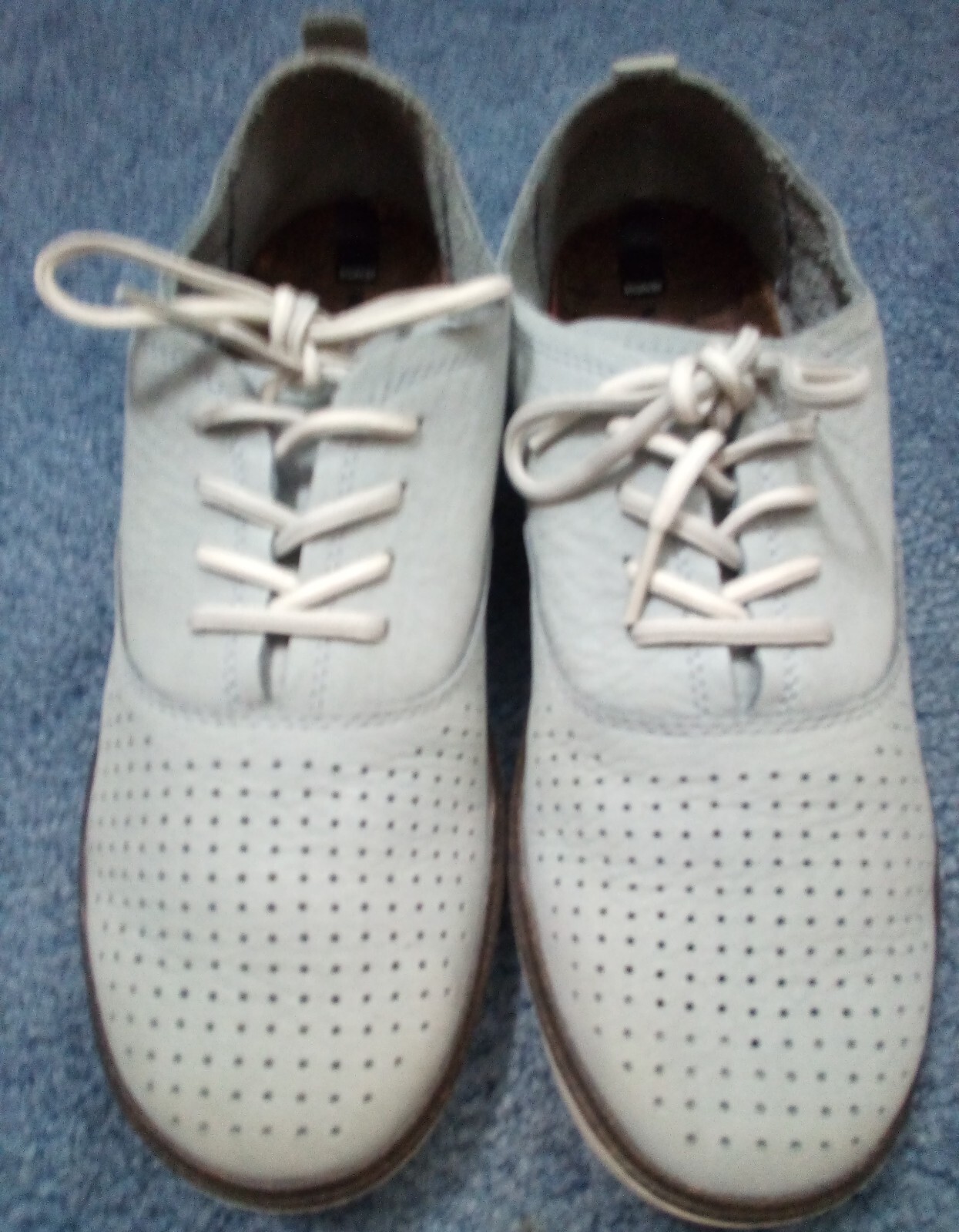 Scarpe Merrell Sleet Around Town donna 8 grigio pelle traforata stringate