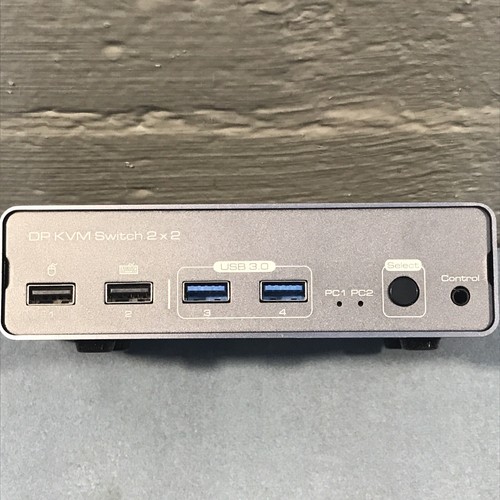 KVM Switch 2 Monitors 2 PC 8K@60Hz DP 1.4 KVM Switches USB 3.0 - Afbeelding 9 van 9