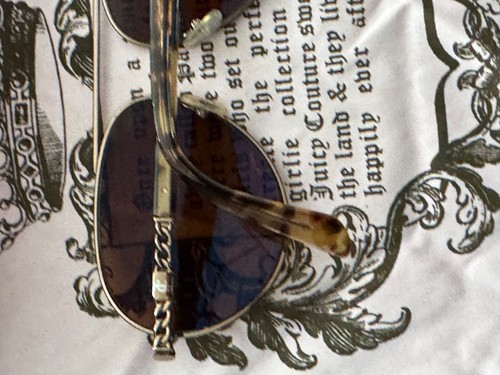 Marco y estuche JUICY COUTURE JU 582/S 58/13/135 GOLD AVIATOR - Imagen 10 de 20