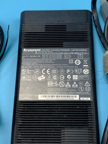 Genuine Lenovo AC/DC Combo Adapter 41R0139 Power Supply 100-240V/2A 50/60Hz - Picture 2 of 3