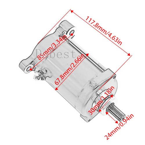 STARTER Motor for Yamaha XL700 Wave Runner WRA700 XL700 SJ700 Super Jet WRB650 - Picture 2 of 10