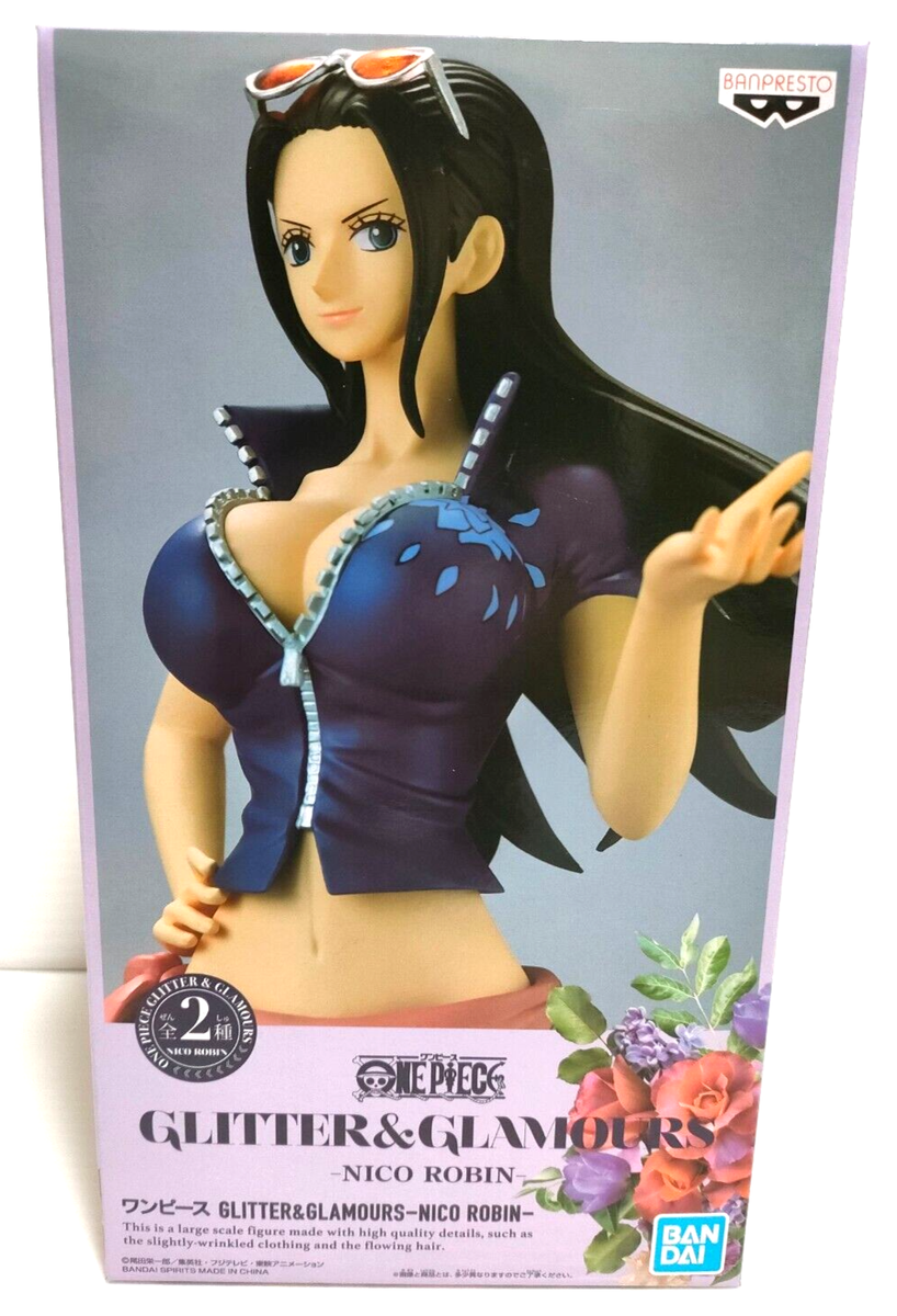 One Piece NICO ROBIN Figure Type A Glitter Glamours BANDAI