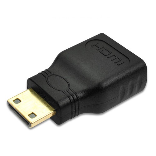 mini hdmi to hdmi adapter gold plated male to female converter for hdtv f-,x - Afbeelding 4 van 9
