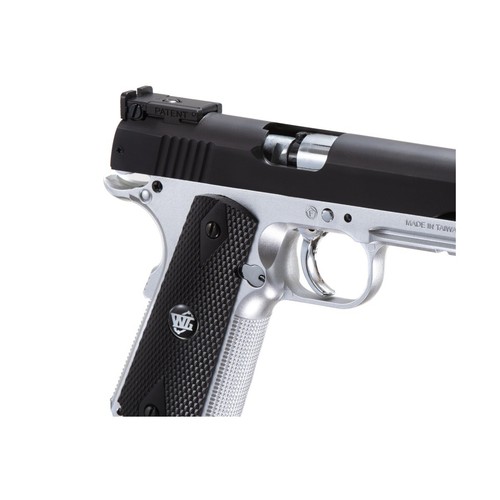 500 FPS WG AIRSOFT FULL METAL M1911 CO2 HAND GUN SHOOT 6mm BB US Seller Fast - Picture 8 of 11
