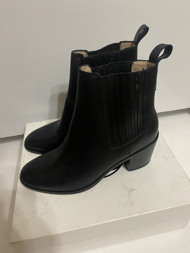 Paul Smith PS Shelby Boots Black Sz 39 M - Picture 5 of 8