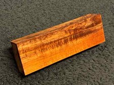 EXHIBITION GRADE Hawaiian Curly Koa Billet Wood: 6" x 1.875 " x 1 "