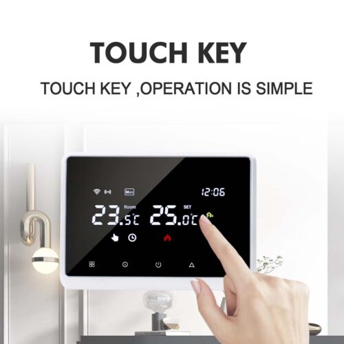 Tuya WiFi Smart Funk Thermostat RF 433MHz 100m Reichweite Raumthermostat Regler - Bild 4 von 15
