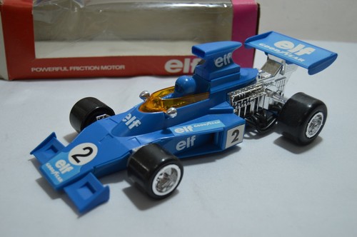 SELTEN Vintage 70er Jahre LUCKY TOYS FRICTION POWERED - TYRRELL ELF F1 HONGKONG - Neu im Karton - Bild 5 von 8