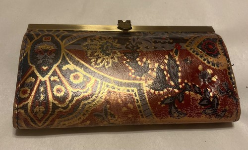 PATRICIA NASH Cauchy Leather Wallet