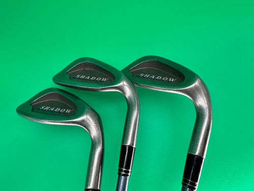 QTY.3 Mitsushiba Shadow Golf Clubs (P, 9, 8) Iron Right Handed RH; Graphite - Picture 2 of 16