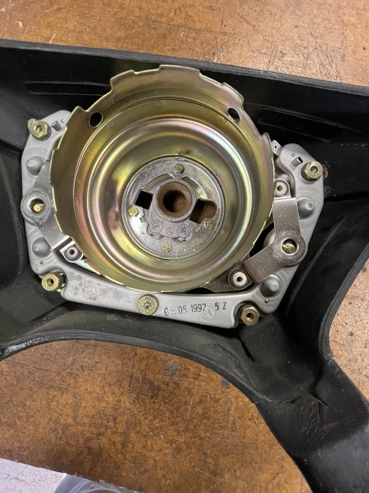 92-99 Volante negro Mercedes R129 SL600 SL320 S500 E420 1404603 OEM Foto 2 de 4