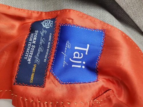 Loro Piana Storm System Taji Bespoke Mac Coat Jacket  46  Gray Long Coat - Picture 11 of 18