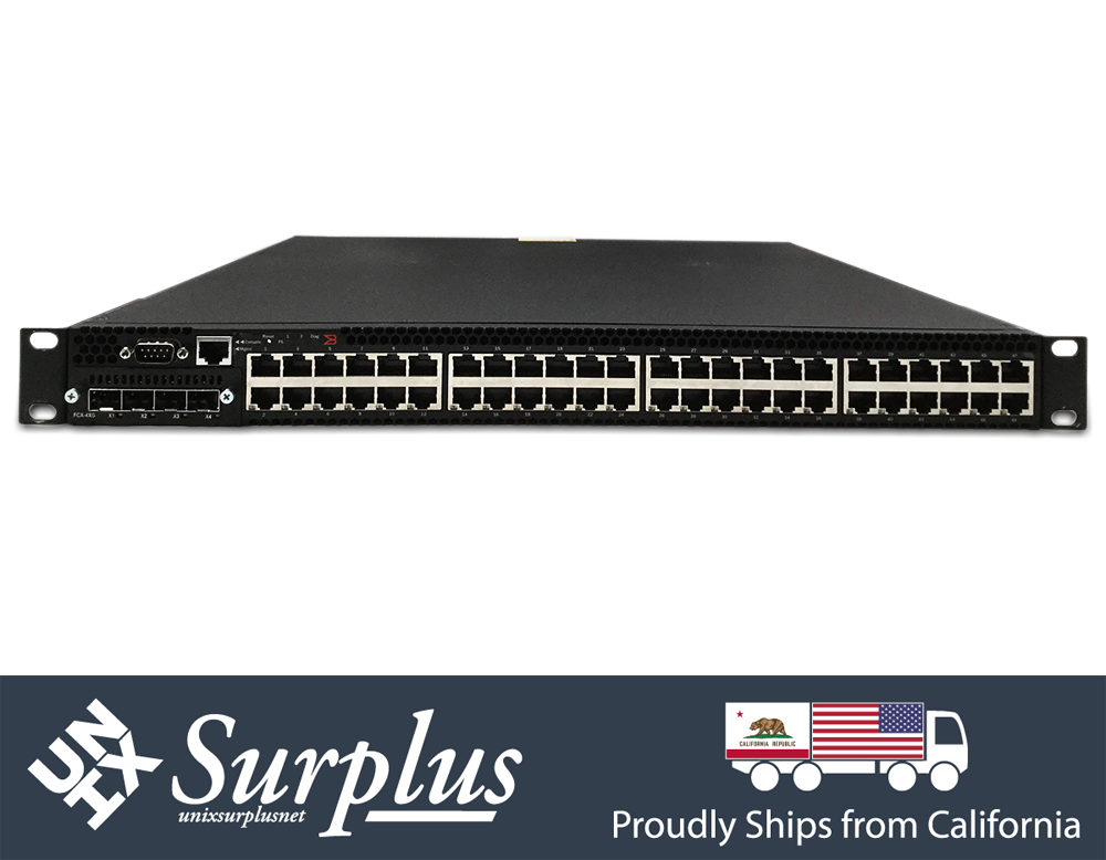 48 Port 1G RJ45 Brocade FCX648-I L3 Manage Ethernet Switch