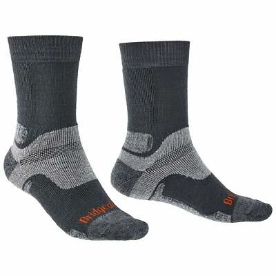Bridgedale Mens Midweight Merino Endurance Original Hiking Sock - Gunmetal