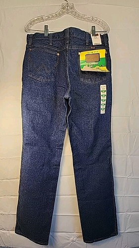 NWT Wrangler Cowboy Cut Slim Fit 100% Cotton Denim Jeans 33x34 936PWD - Picture 6 of 6