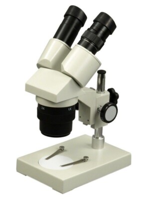 Omax Student Binocular Stereo Microscope 10X-30X Multi-Use Inspection