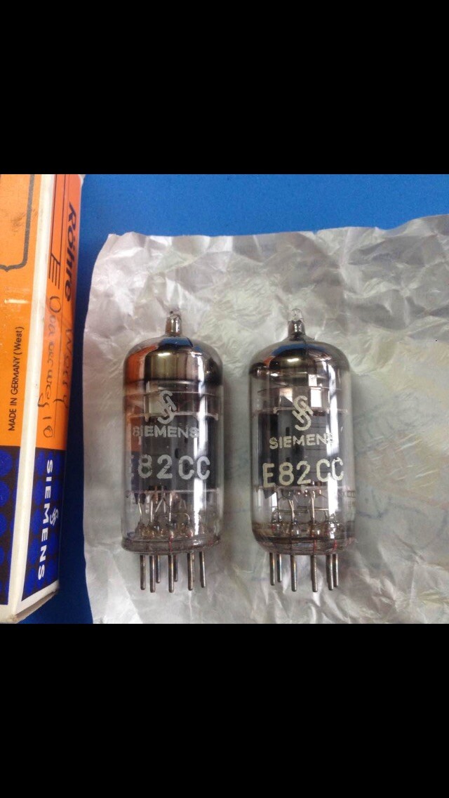 真空管　ECC82 SIEMENS 12AU7 2本セット　(２) Bランク】SIEMENS ECC82 12AU7 2本 真空管 シーメンス @55946