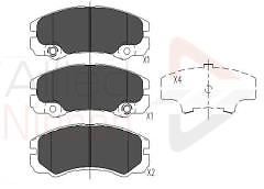 Brake Pad Front Axle To Fit Opel Frontera 98->04, Vauxhall Frontera 98->04 - Picture 1 of 1