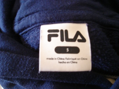 Fila Girls Hoodie Size 5 - Picture 8 of 8