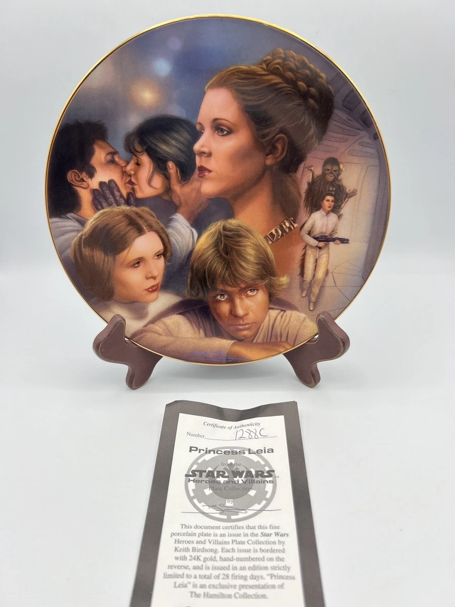 希少 スターウォーズ(レイア姫)ハミルトンコレクション限定プレート Princess Leia Star Wars Collector Plates for sale | eBay