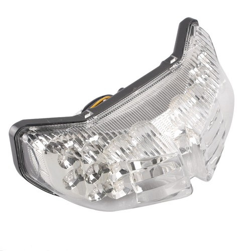 Luz trasera LED lámpara de señal de giro integrada para Yamaha FZ1 FZ8 2006-2012 07 transparente - Imagen 3 de 6