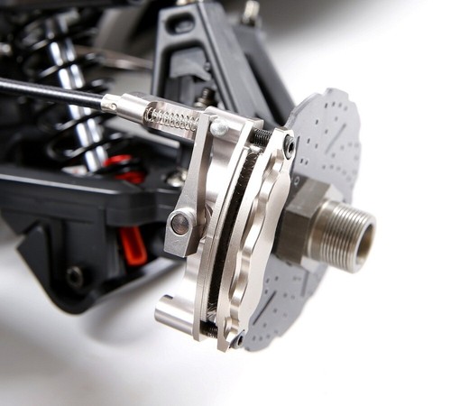 Metal Front Wheel Mechanical Wire Cable Disc Brake for 1/5 RC HPI Baja 5B SS 5SC - Picture 3 of 10