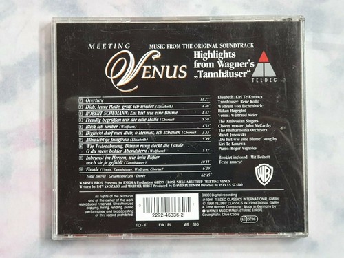 MEETING VENUS - Glenn Close Niels Arestrup - CDs like new - Imagen 2 de 2