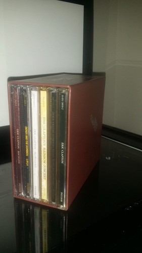 Eric Clapton Box (6) CD Backless Slowhard Alt. Masters Rainbow Concert  FL BW - Picture 2 of 7