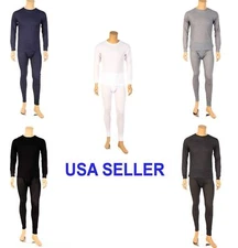 Knocker's Mens 2pc Thermal Underwear Set Waffle Knit Top and Bottom (56%OFF)