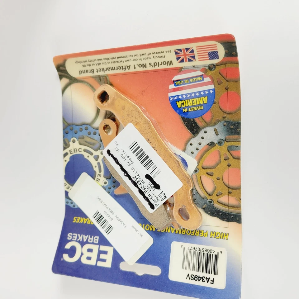 Pastilla de freno EBC - Trabajo severo FA349SV para Kawasaki Brute Force / KFX / PRAIRIE Foto 2 de 3