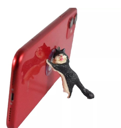6 Pack Cats Kittens Phone Prop Holder Cat Kitten Support Resin Suction Cups - Bild 6 von 6