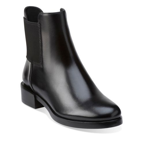 Clarks Para Mujer botas al Tobillo de Cuero Negro Marquette deseo 26111824 Clarks Para Mujer botas botas botas al Tobillo de Cuero Negro Marquette deseo 26111824 autorización