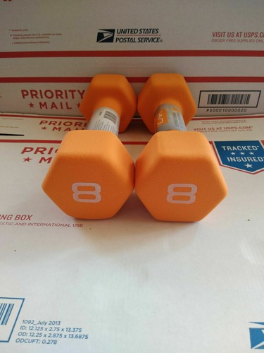 2#, 3#, 5#, 8#, OR 10# CAP HEX NEOPRENE DUMBBELLS / WEIGHTS! & MORE - Picture 4 of 5
