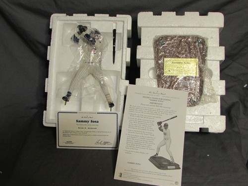 Sammy Sosa Cubs Danbury Mint All Star 8 inch Keramikfigur neuwertig in Box - Bild 2 von 7