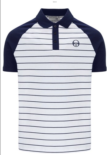 Sergio Tacchini Sandro Poloshirt & SuperMK2 Shorts Outfit - McEnroe - weiß/blau - Bild 2 von 5
