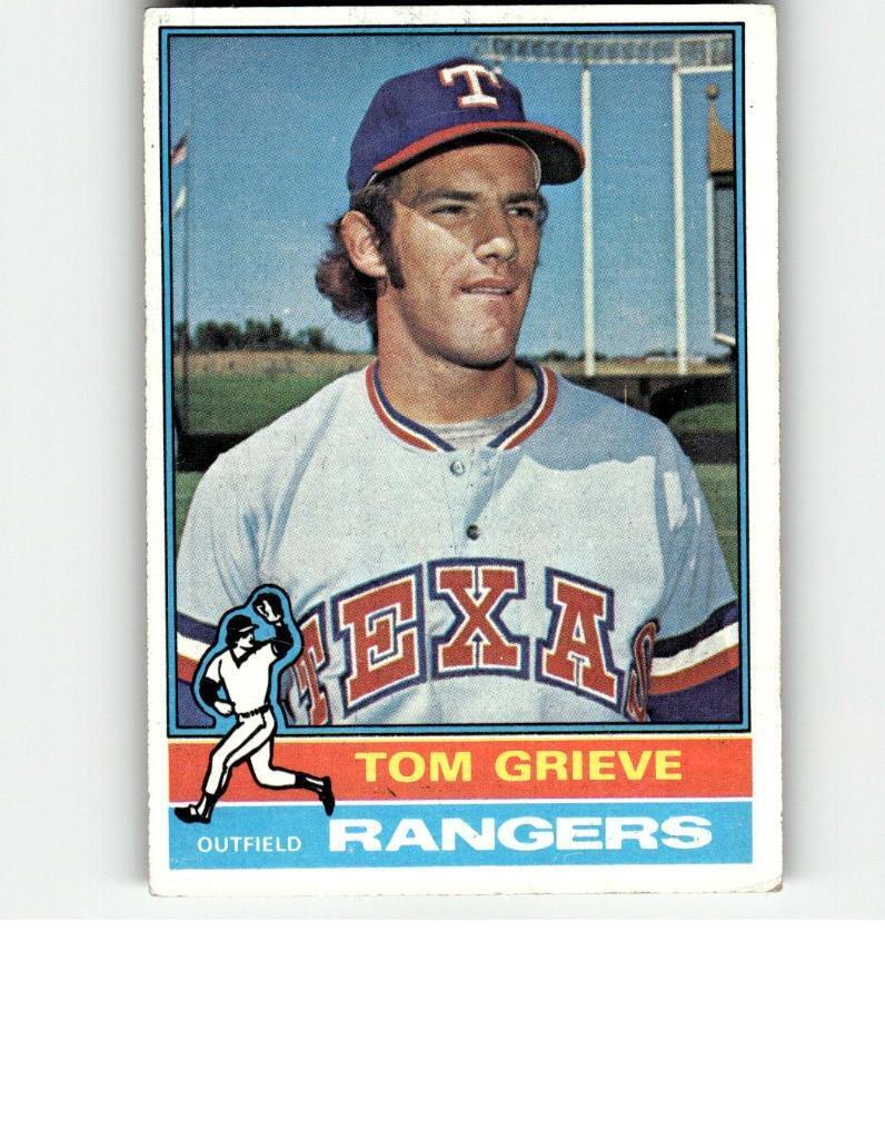 TOM GRIEVE 1976 Topps #106 BFU7R3S2P100 FREE SHIPPING