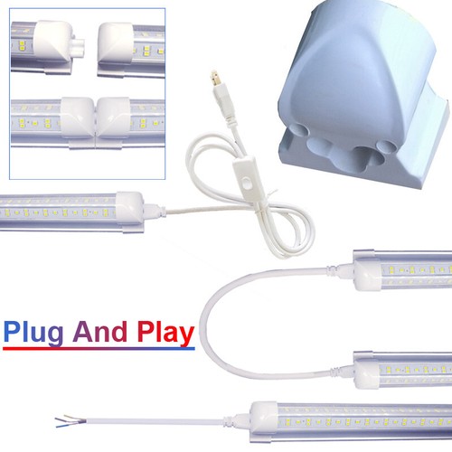 8 Ft Led Shop Lights 8ft Led Garage Lights 144w Led Shop Light Fixture 6500k Led - Picture 5 of 12