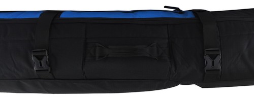 Element Equipment Wheeled Padded Ski Bag Double Blue Ripstop 180 - Picture 3 of 8