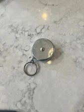 Vintage KEY-BAK Retractable Key Chain Reel Clip -Nu-Ball Mfg Co 