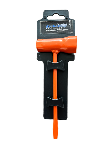 Kettensäge Kombi T-Schraubenschlüssel 3/4" (19 mm) x 1/2" (13 mm) hellorange Schraubenschlüssel Husky - Bild 1 von 2