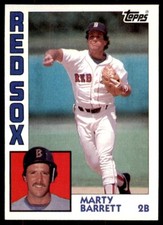 1984 Topps Marty Barrett C Baseball Cards #683