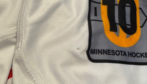 Coon Rapids Cardinals Minnesota High School MSHSL Game Worn Flow Hockey Jersey - Picture 16 of 21