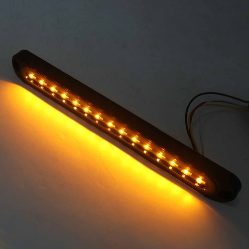 3 in 1 LED Tail Lights UTE Stop Brake Indicator Reverse Lamp Slim Trailer Truck - Picture 5 of 13