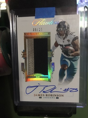james robinson flawless game worn auto - Picture 1 of 2