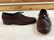 Florsheim Mahogany Lace Up Oxford Shoes Men's Size 11 D 527510 India